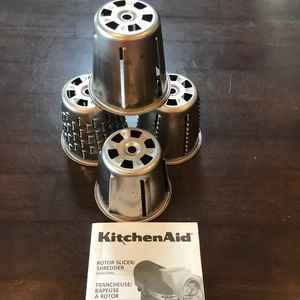KitchenAid rotor slicer/shredder cones